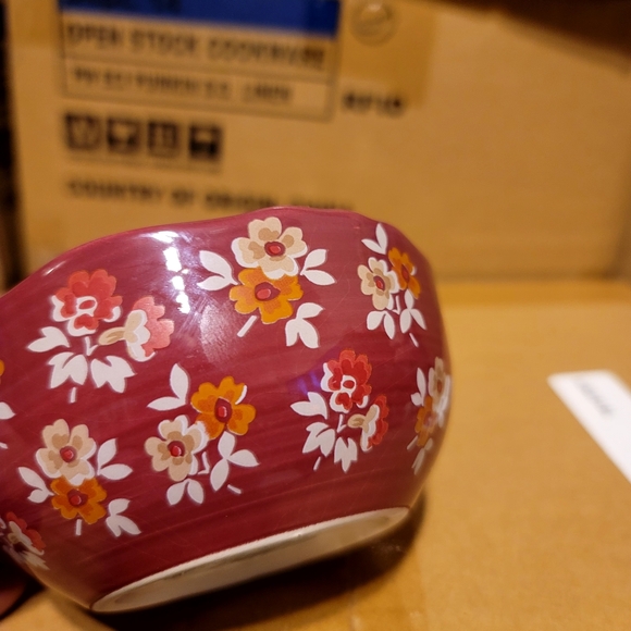 Pioneer Woman Fall Flowers Fruit Bowls